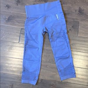 Gymshark Capri leggings with mesh detail